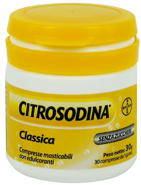 CITROSODINA CLASSICA 30 COMPRESSE MASTICABILI - Farmacia Nuova Dr.ssa Gabriella Catellani