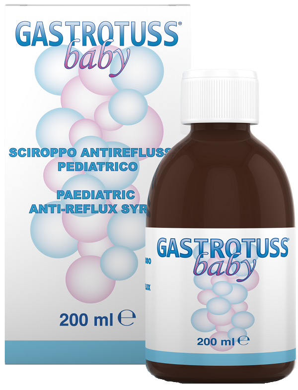 BABY SCIROPPO ANTIREFLUSSO GASTROTUSS 200 ML - Farmacia Nuova Dr.ssa Gabriella Catellani