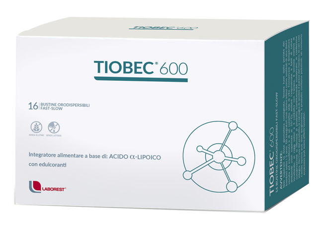 TIOBEC 600 16 BUSTINE OROSOLUBILI - Farmacia Nuova Dr.ssa Gabriella Catellani