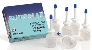 GLICEROLAX ADULTI MICROCLISMI EVACUANTI 6 PEZZI X 9 G CONTIENE AMIDO DI RISO - Farmacia Nuova Dr.ssa Gabriella Catellani