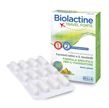 BIOLACTINE TRAVEL FORTE 24 CAPSULE - Farmacia Nuova Dr.ssa Gabriella Catellani