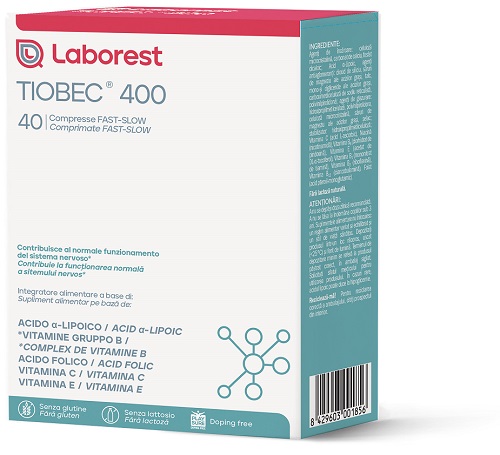 TIOBEC 400 40 COMPRESSE FAST-SLOW DA 1,28 G - Farmacia Nuova Dr.ssa Gabriella Catellani