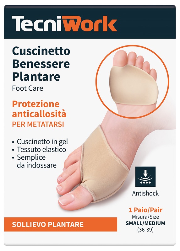 BENESSERE PLANTARE CUSCINETTO SMALL/MEDIUM 1 PAIO - Farmacia Nuova Dr.ssa Gabriella Catellani