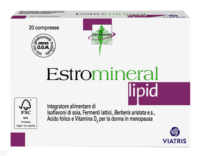 ESTROMINERAL LIPID 20 COMPRESSE - Farmacia Nuova Dr.ssa Gabriella Catellani