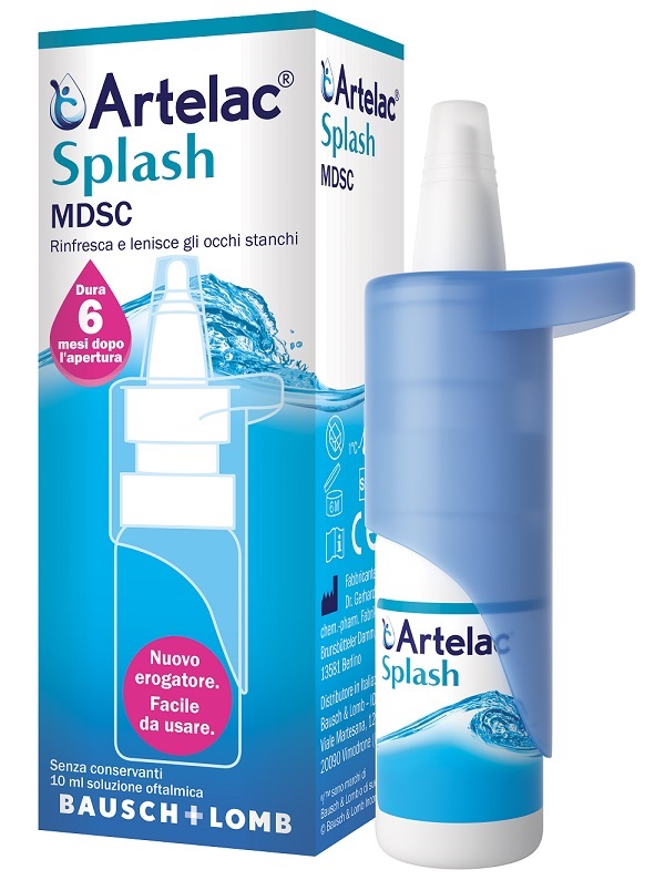 ARTELAC SPLASH MULTIDOSE GOCCE OCULARI FLACONE 10 ML - Farmacia Nuova Dr.ssa Gabriella Catellani