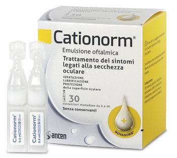 CATIONORM GOCCE 30 FIALE MONODOSE DA 0,4 ML - Farmacia Nuova Dr.ssa Gabriella Catellani