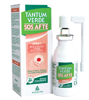 TANTUM VERDE SOS AFTE SPRAY 20 ML - Farmacia Nuova Dr.ssa Gabriella Catellani