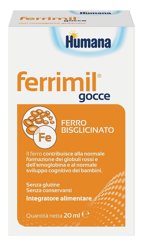 HUMANA FERRIMIL GOCCE 20 ML - Farmacia Nuova Dr.ssa Gabriella Catellani