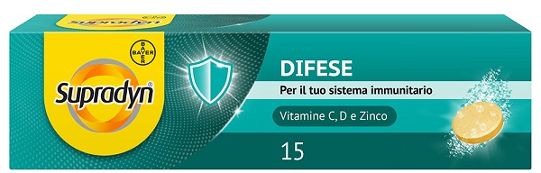 SUPRADYN DIFESE 15 COMPRESSE EFFERVESCENTI - Farmacia Nuova Dr.ssa Gabriella Catellani