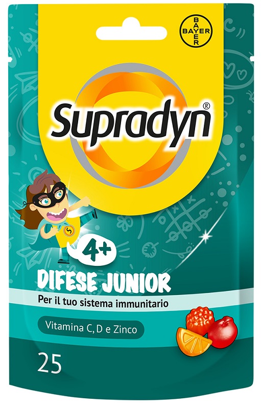 SUPRADYN DIFESE JUNIOR 25 CARAMELLE GOMMOSE - Farmacia Nuova Dr.ssa Gabriella Catellani