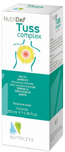 NUTRIDEF TUSS COMPLEX 200 ML - Farmacia Nuova Dr.ssa Gabriella Catellani