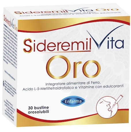 SIDEREMIL VITA ORO 30 BUSTINE - Farmacia Nuova Dr.ssa Gabriella Catellani