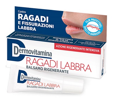 DERMOVITAMINA RAGADI LABBRA BALSAMO RIGENERANTE 8 ML - Farmacia Nuova Dr.ssa Gabriella Catellani