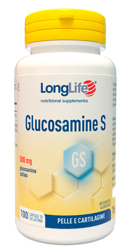 LONGLIFE GLUCOSAMINE S 100 CAPSULE DI GELATINA - Farmacia Nuova Dr.ssa Gabriella Catellani