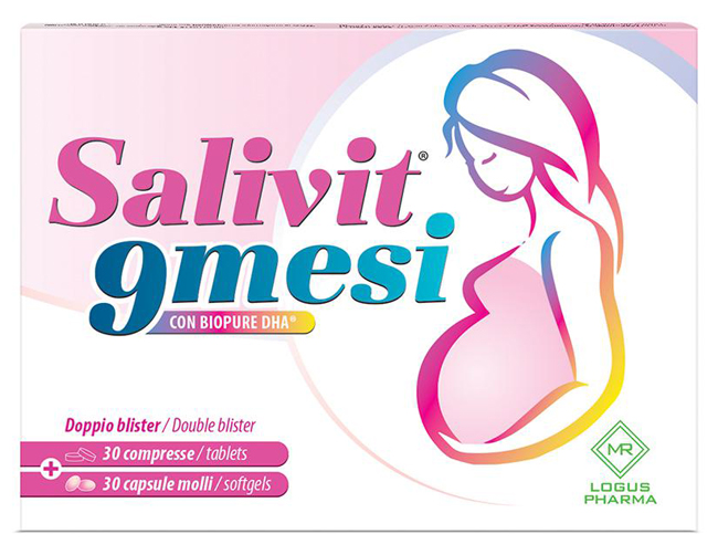 SALIVIT 9MESI 30 COMPRESSE + 30 CAPSULE MOLLI - Farmacia Nuova Dr.ssa Gabriella Catellani