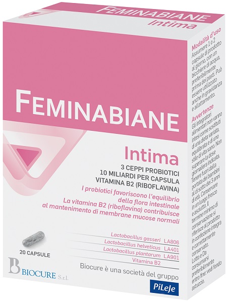 FEMINABIANE INTIMA 20 CAPSULE - Farmacia Nuova Dr.ssa Gabriella Catellani