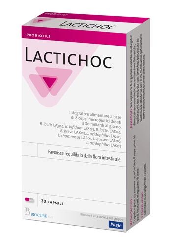LACTICHOC 20 CAPSULE - Farmacia Nuova Dr.ssa Gabriella Catellani