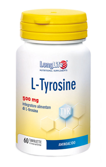 LONGLIFE L-TYROSINE 60 TAVOLETTE RIVESTITE DA 1,2 G - Farmacia Nuova Dr.ssa Gabriella Catellani