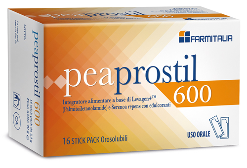PEAPROSTIL 600 16 STICK PACK OROSOLUBILI - Farmacia Nuova Dr.ssa Gabriella Catellani