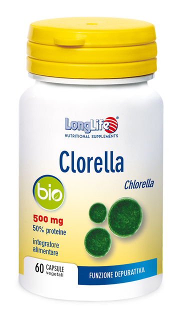 LONGLIFE CLORELLA BIO 60 CAPSULE VEGETALI - Farmacia Nuova Dr.ssa Gabriella Catellani