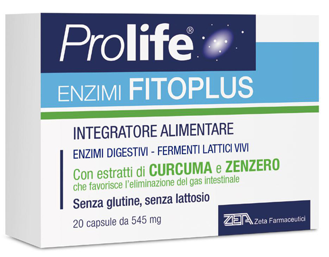 PROLIFE ENZIMI FITOPLUS 20 CAPSULE - Farmacia Nuova Dr.ssa Gabriella Catellani