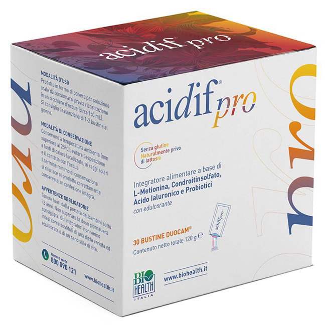 ACIDIF PRO 30 BUSTINE - Farmacia Nuova Dr.ssa Gabriella Catellani