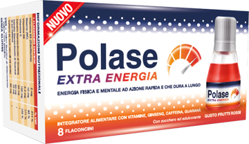 POLASE EXTRA ENERGIA 8 FLACONCINI - Farmacia Nuova Dr.ssa Gabriella Catellani
