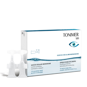 TONIMER LAB GOCCE OCULARI MONODOSE 15 X 0,5 ML - Farmacia Nuova Dr.ssa Gabriella Catellani