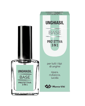 UNGHIASIL BASE PROTETTIVA 3 IN 1 10 ML - Farmacia Nuova Dr.ssa Gabriella Catellani