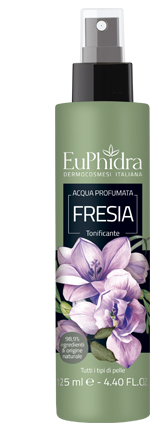 EUPHIDRA ACQUA PROFUMATA FRESIA IN FLACONE CON ETICHETTA POMPA SPRAY - Farmacia Nuova Dr.ssa Gabriella Catellani