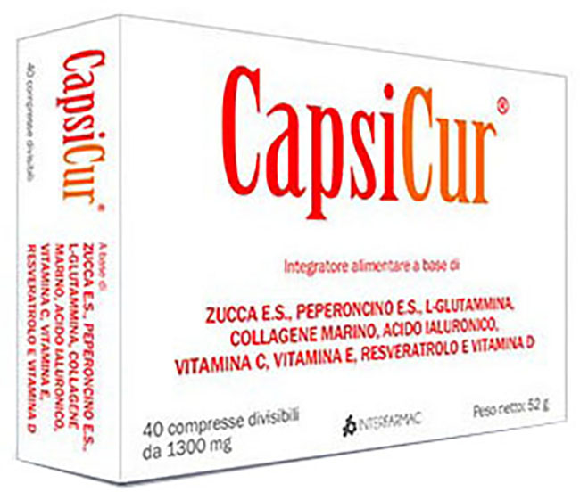 CAPSICUR 40 COMPRESSE - Farmacia Nuova Dr.ssa Gabriella Catellani