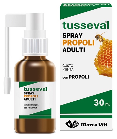 TUSSEVAL GOLA PROPOLI SPRAY PER ADULTI 30 ML - Farmacia Nuova Dr.ssa Gabriella Catellani