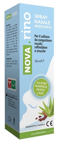 NOVA RINO SPRAY NASALE IPERTONICO 30 ML - Farmacia Nuova Dr.ssa Gabriella Catellani
