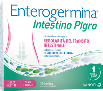 ENTEROGERMINA INTESTINO PIGRO 10 BUSTINE - Farmacia Nuova Dr.ssa Gabriella Catellani