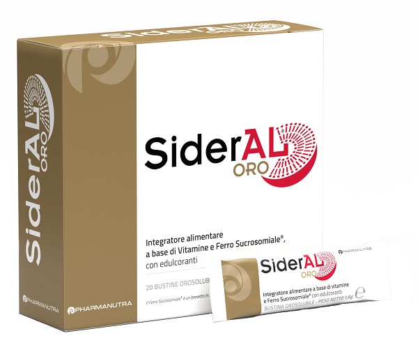 SIDERAL ORO 14 MG 20 BUSTINE - Farmacia Nuova Dr.ssa Gabriella Catellani