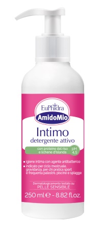 EUPHIDRA AMIDOMIO INTIMO DETERGENTE ATTIVO 250 ML - Farmacia Nuova Dr.ssa Gabriella Catellani