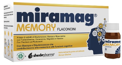 MIRAMAG MEMORY 10 FLACONCINI MONODOSE CON TAPPO DOSATORE 10 ML - Farmacia Nuova Dr.ssa Gabriella Catellani