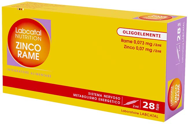 LABCATAL NUTRITION ZINCO RAME 28 FIALE 2 ML - Farmacia Nuova Dr.ssa Gabriella Catellani