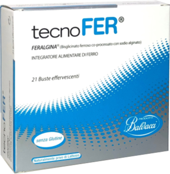 TECNOFER EFFERVESCENTE 21 BUSTINE - Farmacia Nuova Dr.ssa Gabriella Catellani
