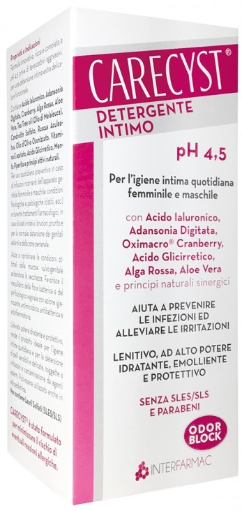 CARECYST INTIMO DETERGENTE 250 ML - Farmacia Nuova Dr.ssa Gabriella Catellani