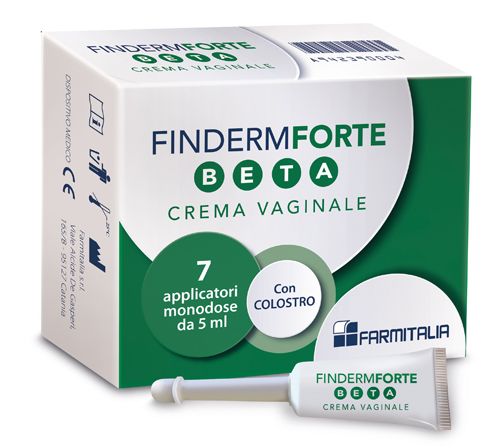 FINDERM FORTE BETA CREMA VAGINALE 7 APPLICATORI MONOUSO 5 G - Farmacia Nuova Dr.ssa Gabriella Catellani