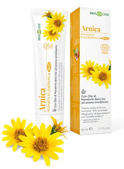 BIOSLINE ARNICA POMATA EUDERMICA BIO CERT ECOCERT 50 ML - Farmacia Nuova Dr.ssa Gabriella Catellani