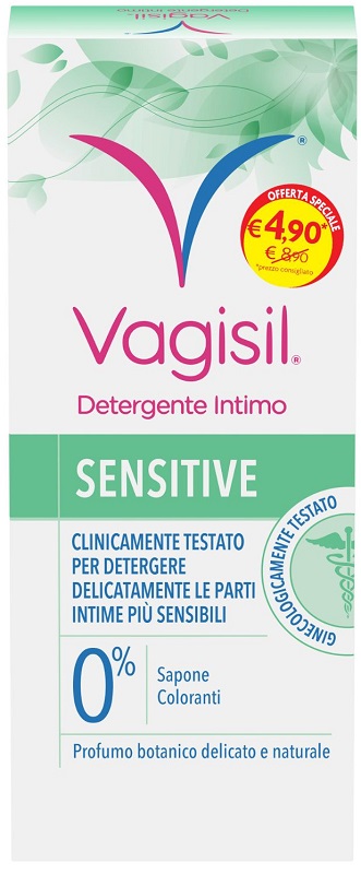 VAGISIL DETERGENTE SENSITIVE 250 ML - Farmacia Nuova Dr.ssa Gabriella Catellani
