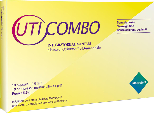UTICOMBO 10 CAPSULE + 10 COMPRESSE MASTICABILI - Farmacia Nuova Dr.ssa Gabriella Catellani