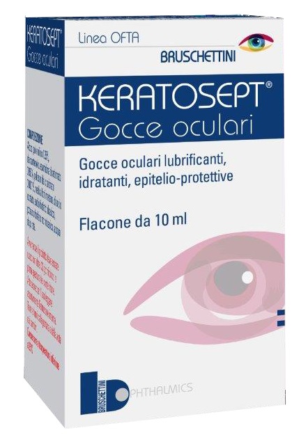 GOCCE OCULARI KERATOSEPT 10 ML - Farmacia Nuova Dr.ssa Gabriella Catellani