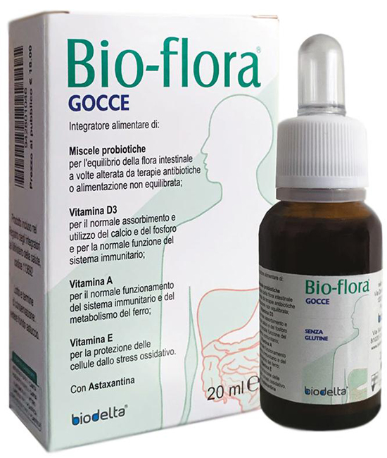 BIOFLORA GOCCE 20 ML - Farmacia Nuova Dr.ssa Gabriella Catellani