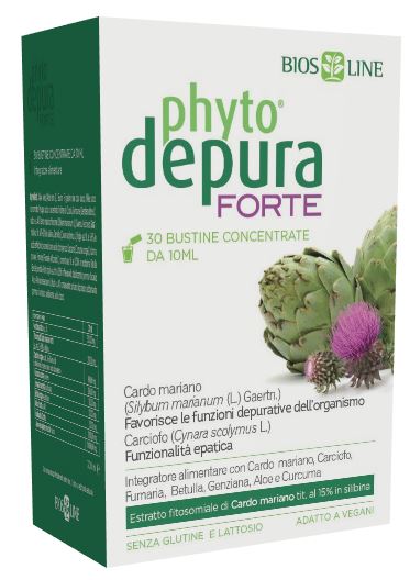 PHYTODEPURA FORTE 30 BUSTINE CONCENTRATE DA 10 ML - Farmacia Nuova Dr.ssa Gabriella Catellani