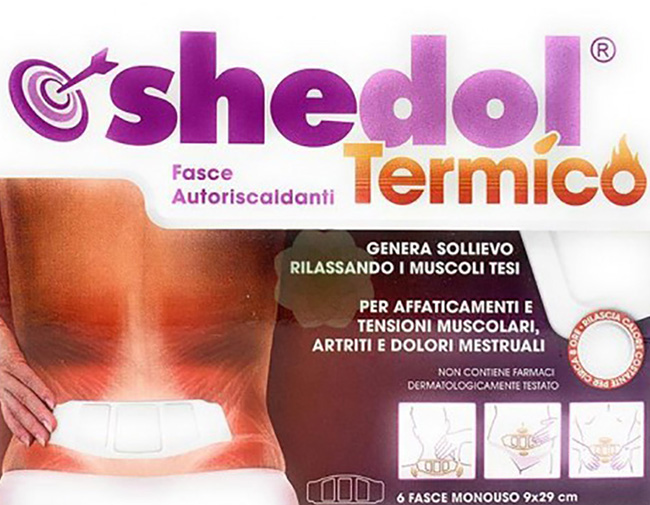 CEROTTO AUTORISCALDANTE SHEDOL TERMICO 6 PEZZI - Farmacia Nuova Dr.ssa Gabriella Catellani