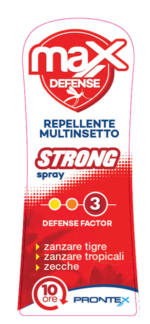 PRONTEX MAX DEFENSE SPRAY STRONG - Farmacia Nuova Dr.ssa Gabriella Catellani