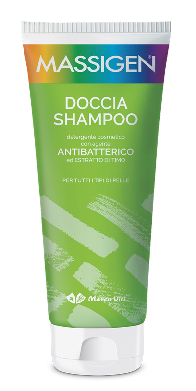 MASSIGEN DOCCIASHAMPOO ANTIBATTERICO 200 ML - Farmacia Nuova Dr.ssa Gabriella Catellani